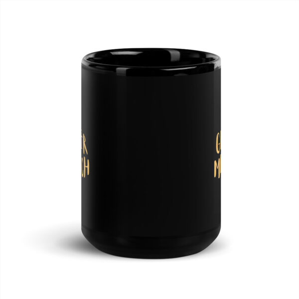 Schwarze glänzende Tasse/golgene schrift - oiso i find jo/GEILER MENSCH – Bild 6