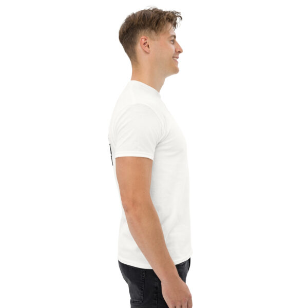 Klassisches Unisex T-Shirt oiso i find jo/wensd mi jetzt scho bled findst – Bild 7