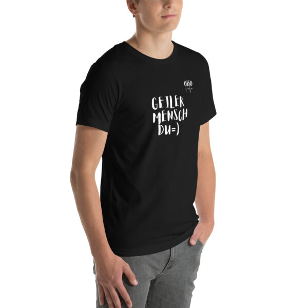 Unisex-T-Shirt oiso i find jo/Geiler Mensch – Bild 12