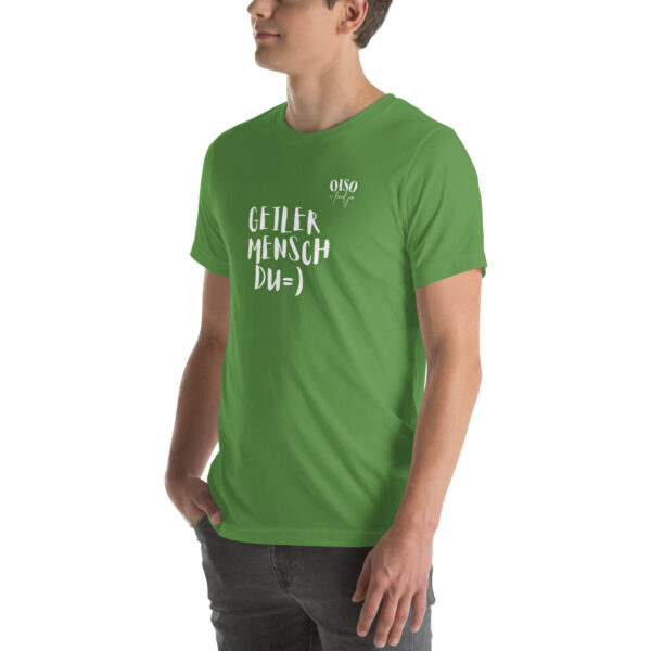 Unisex-T-Shirt oiso i find jo/Geiler Mensch – Bild 46