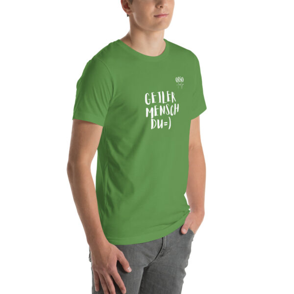 Unisex-T-Shirt oiso i find jo/Geiler Mensch – Bild 48