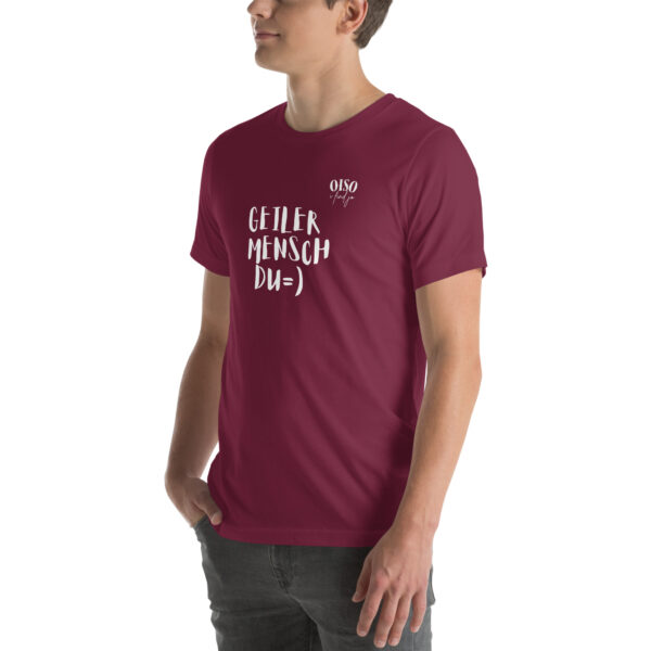 Unisex-T-Shirt oiso i find jo/Geiler Mensch – Bild 22