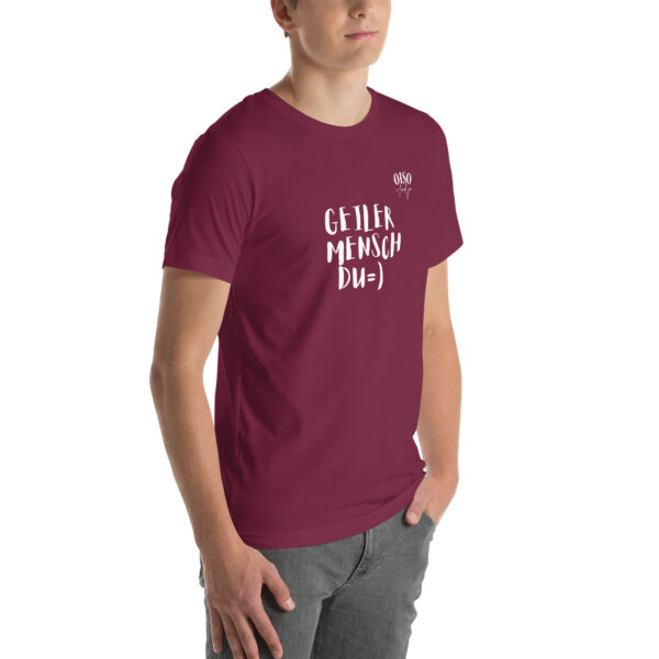 Unisex-T-Shirt oiso i find jo/Geiler Mensch – Bild 24