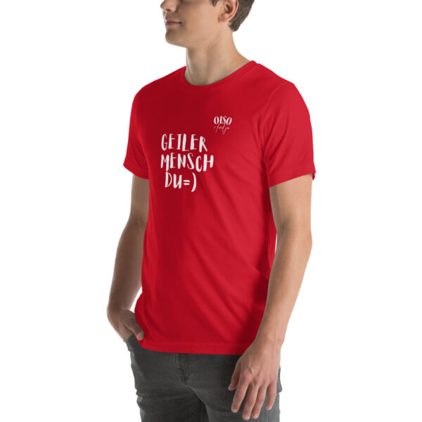 Unisex-T-Shirt oiso i find jo/Geiler Mensch – Bild 28