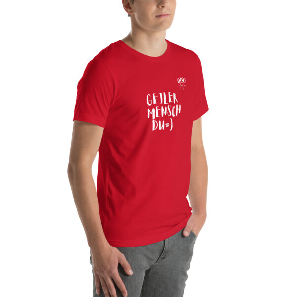 Unisex-T-Shirt oiso i find jo/Geiler Mensch – Bild 30