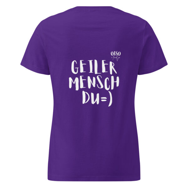 Basic Softstyle T-Shirt für Damen - oiso i find jo/GeilerMensch – Bild 10