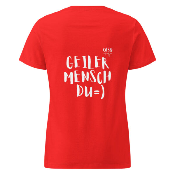 Basic Softstyle T-Shirt für Damen - oiso i find jo/GeilerMensch – Bild 14