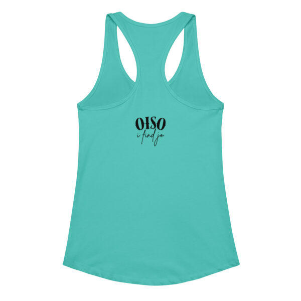 Ideales Racerback-Tanktop für Damen- oiso i find jo/so bled – Bild 3