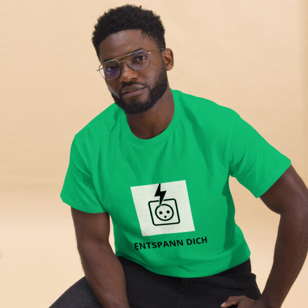 Klassisches Unisex T-Shirt Schamane WOIF - ENTSPANN DICH – Bild 8