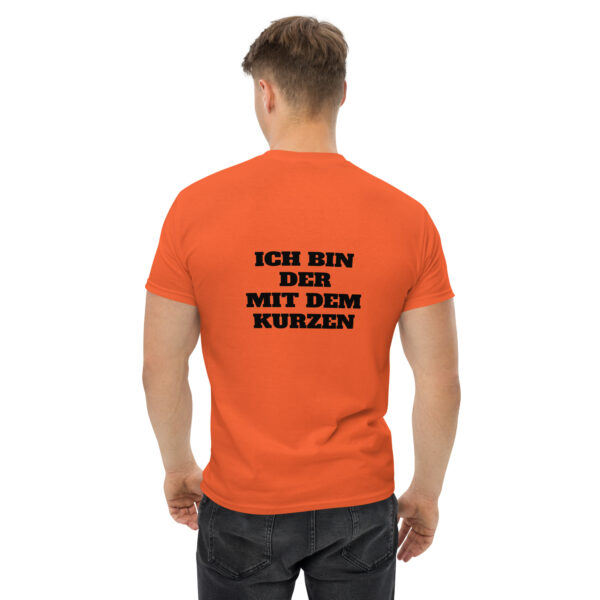 Klassisches Unisex T-Shirt Elektriker -Der mit dem Kurzen – Bild 2