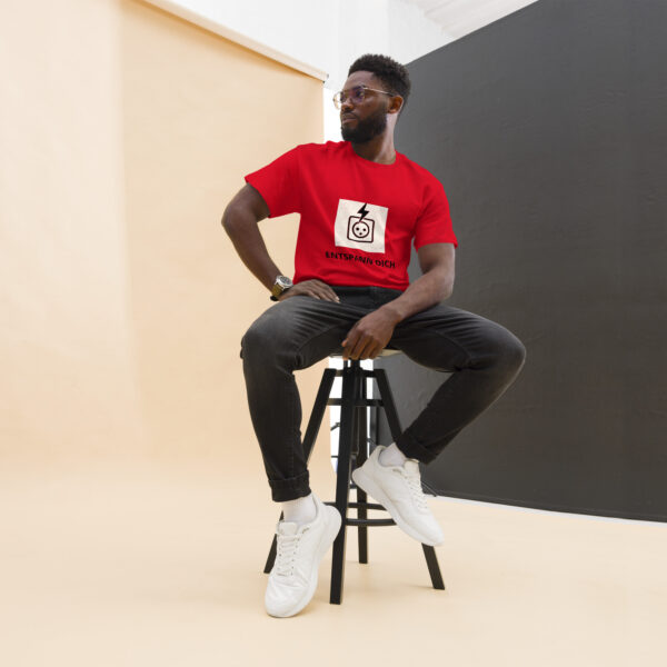 Klassisches Unisex T-Shirt Schamane WOIF - ENTSPANN DICH – Bild 3