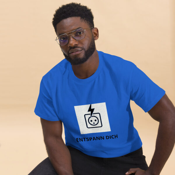 Klassisches Unisex T-Shirt Schamane WOIF - ENTSPANN DICH – Bild 2