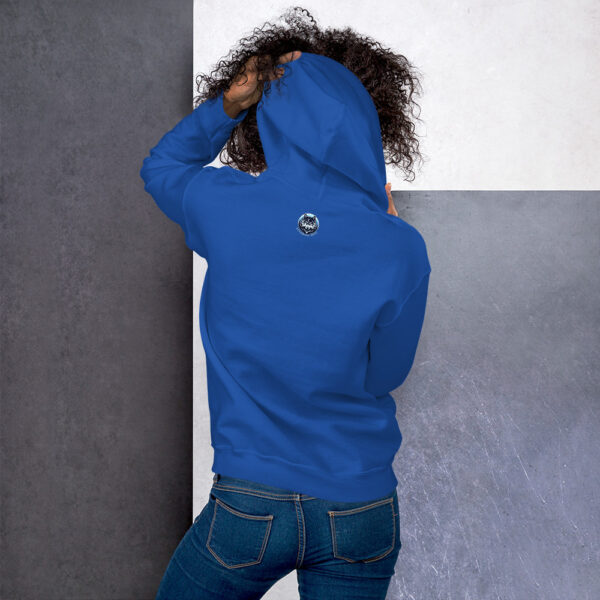 Unisex-Kapuzenpullover Schamane Woif - Entspann dich – Bild 5