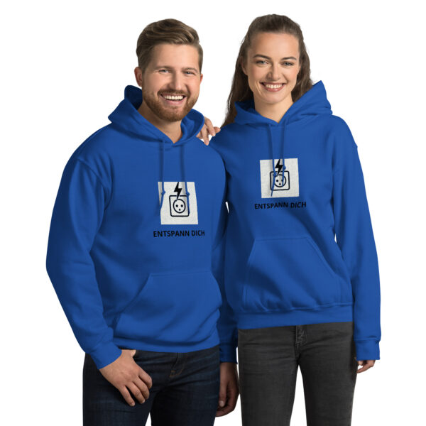Unisex-Kapuzenpullover Schamane Woif - Entspann dich – Bild 4