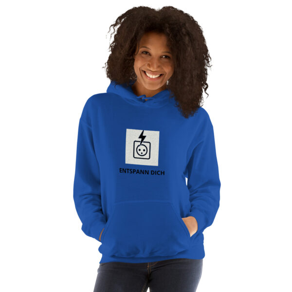 Unisex-Kapuzenpullover Schamane Woif - Entspann dich – Bild 6