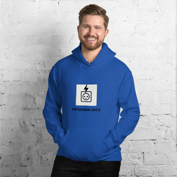 Unisex-Kapuzenpullover Schamane Woif - Entspann dich – Bild 8