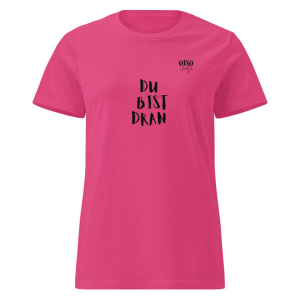 Basic Softstyle T-Shirt für Damen oiso i find jo - du bist dran – Bild 9
